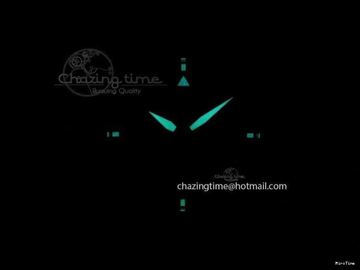 MIROTIME 0212 Mark XVIII IW327001 SS Mk Maker Best Edition Black Dial On Black Leather Strap A SunProtective 7299